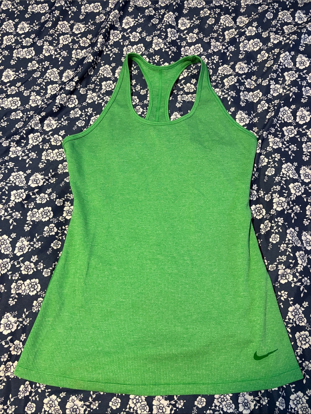 Nike Women's Bright Green Racerback Tank